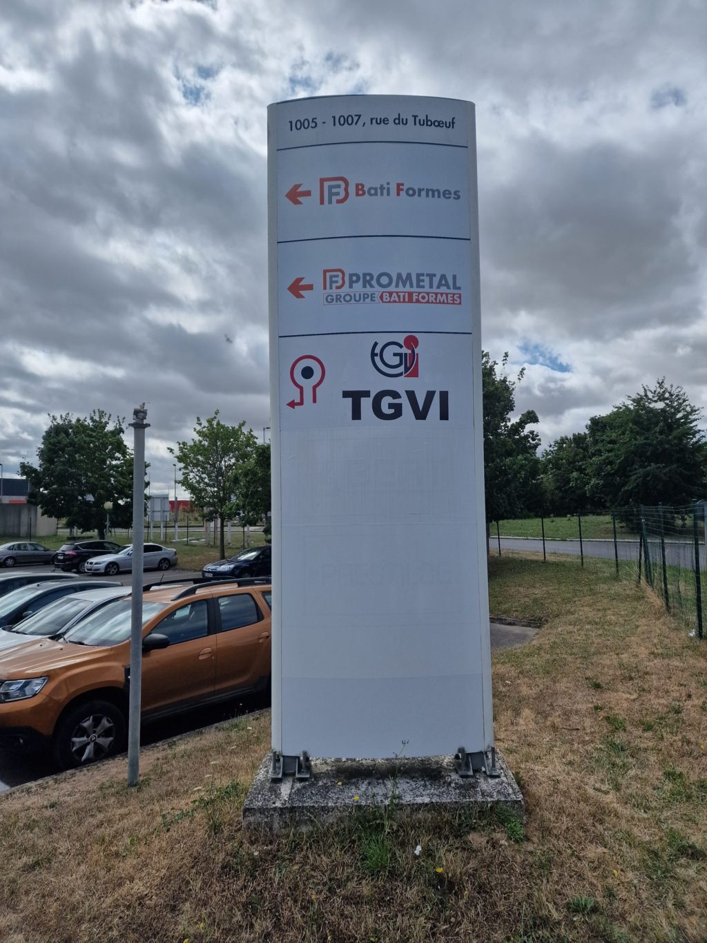 Signalétique – totem